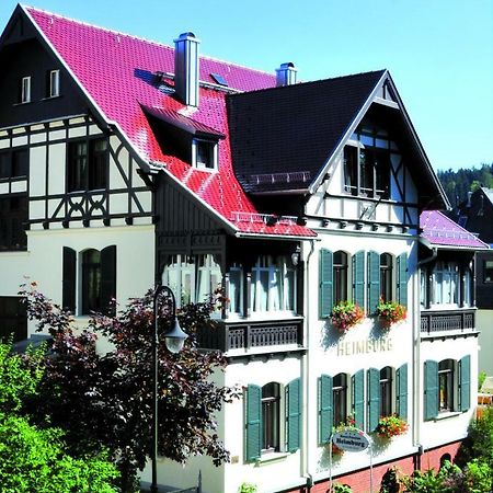 Hotel-Pension Heimburg Бад-Эльстер Экстерьер фото